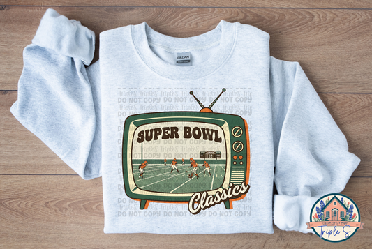 Super Bowl Classics - Vintage Style Sweatshirt