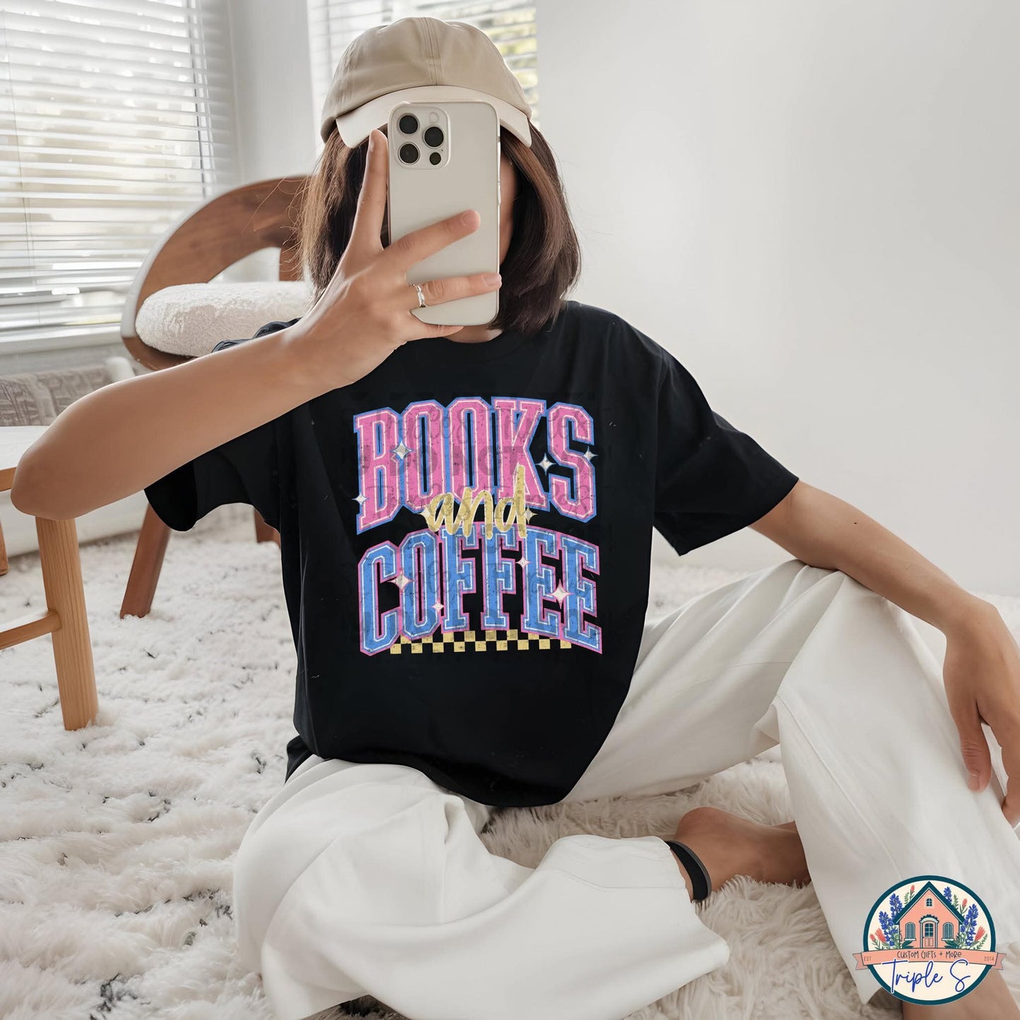 Books & Coffee T-Shirt & Tumbler BUNDLE